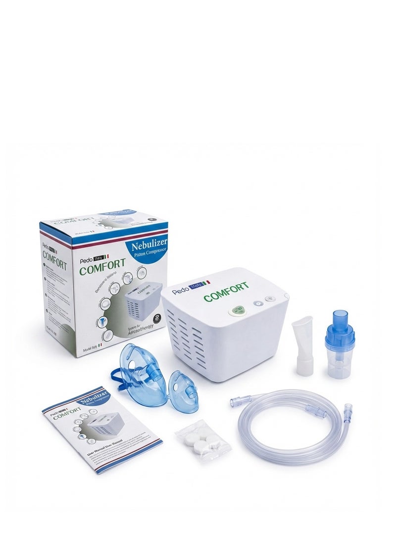 PIDO Medical nebulizer for allergy and asthma treatment, with filters and mask for adults and children - Image 2